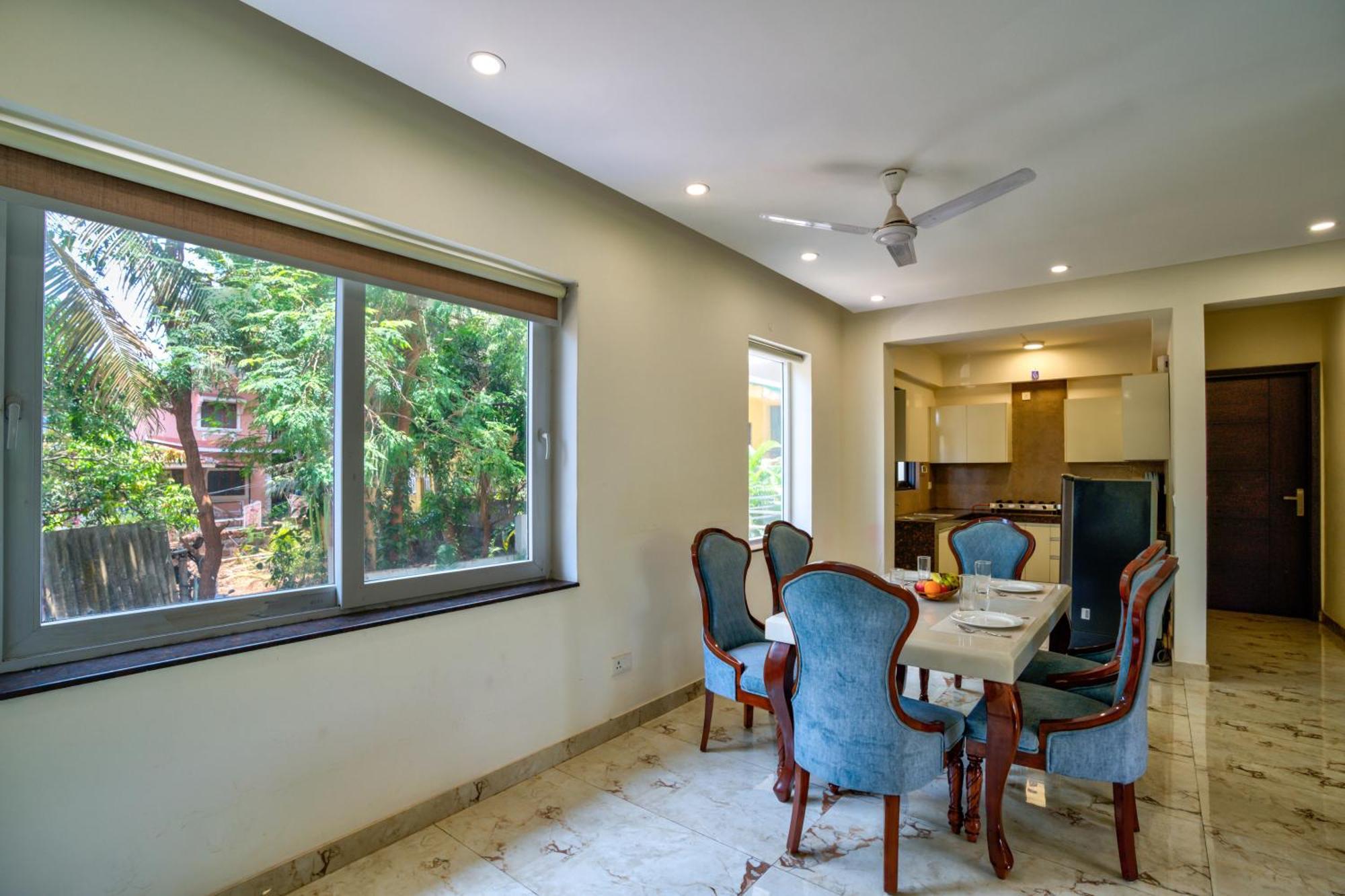 Apartment Premium 2bhk With Pool At Candolim